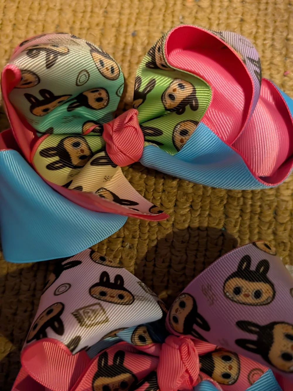 6 New Labubu Hair Bows